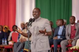 File image of President William Ruto.